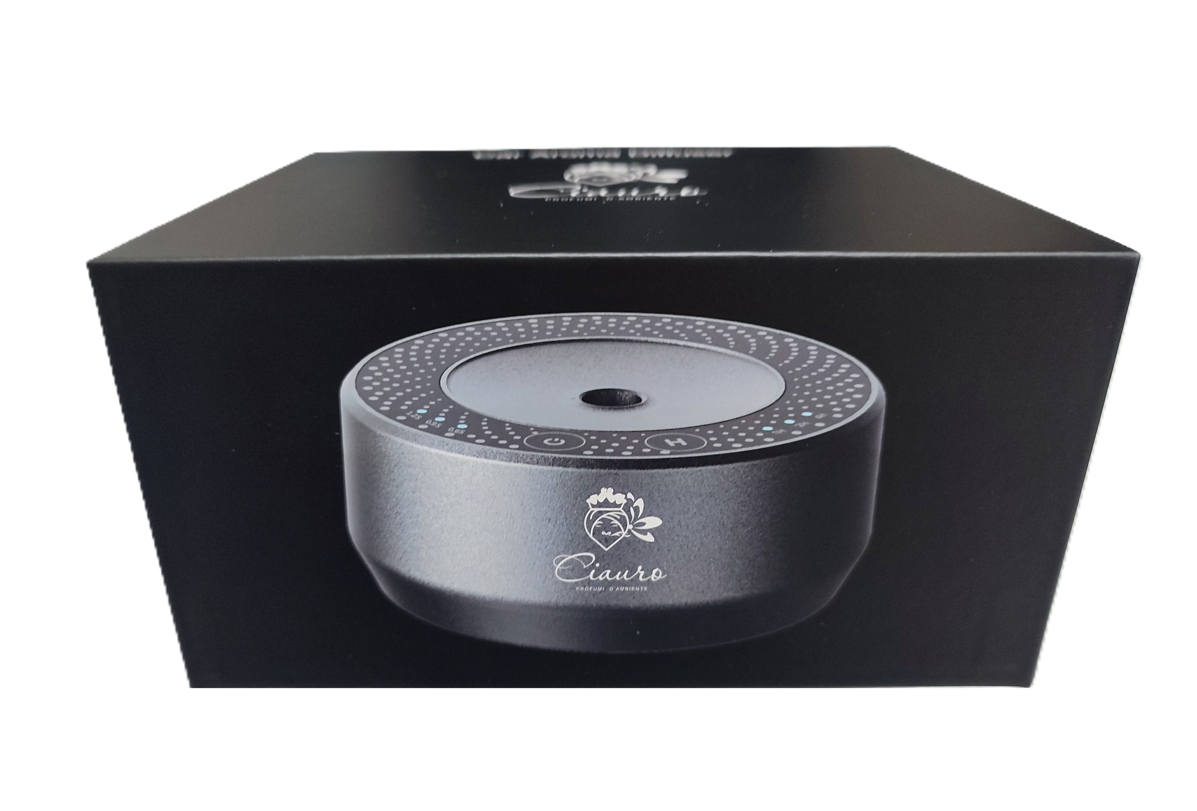 Codice: CD06 - Box con diffusore ad ultrasuoni per auto/desktop e ricarica da 20ml