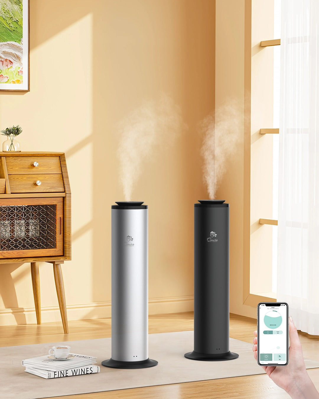 Codice: COY5 - Diffusore di oli essenziali elettrico Bluetooth app