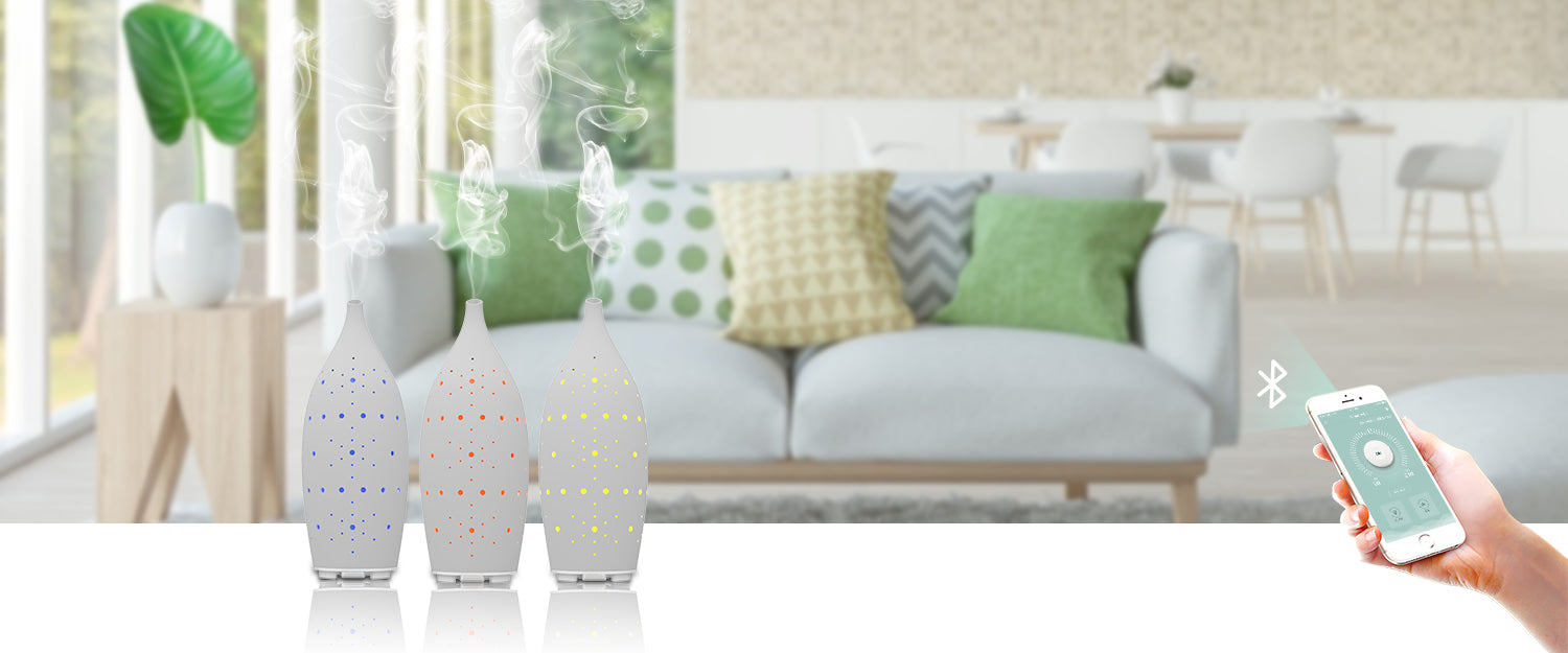 Codice: STGHT - Diffusore di oli essenziali bluetooth